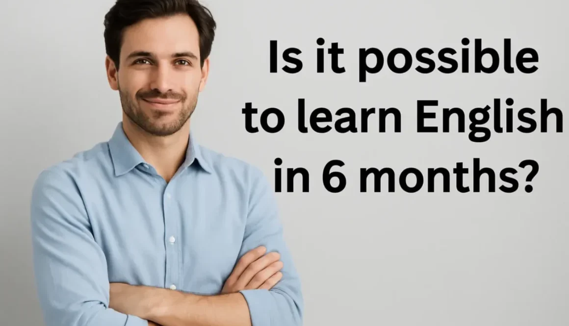 How to Learn English in 6 Months