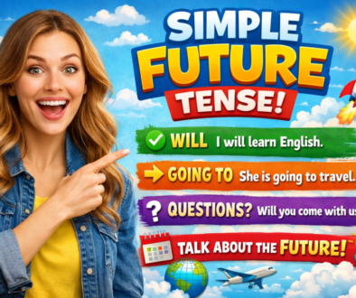 simple future tense, simple future tense in English,