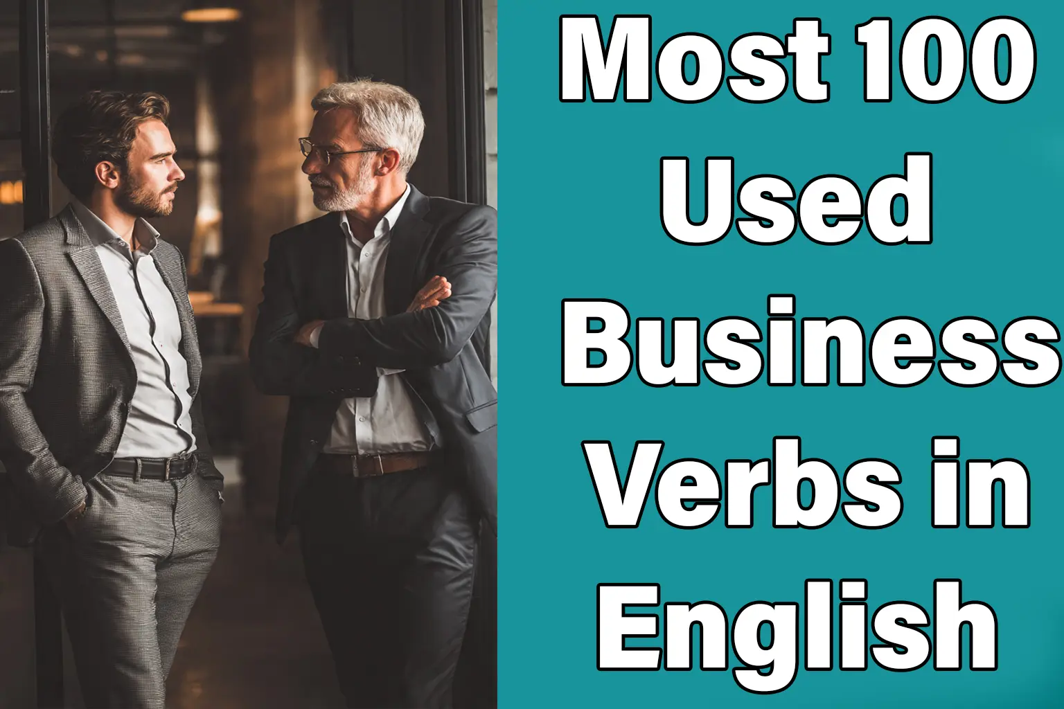 aergvare 100 Most Used Business Verbs in English