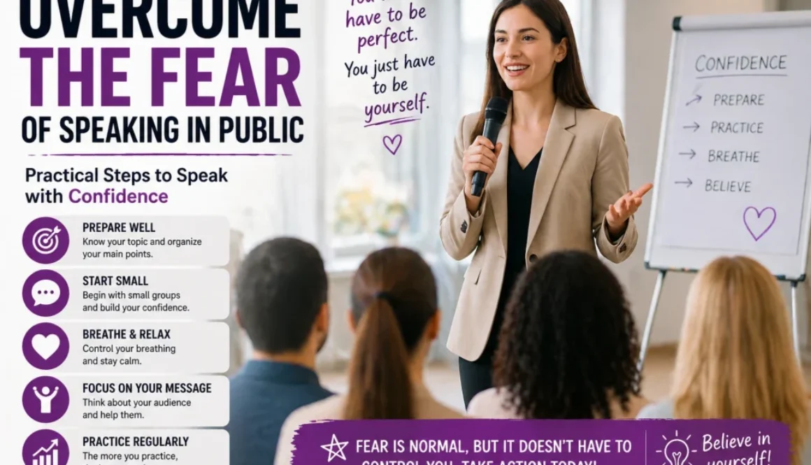 how to overcome fear of public speaking