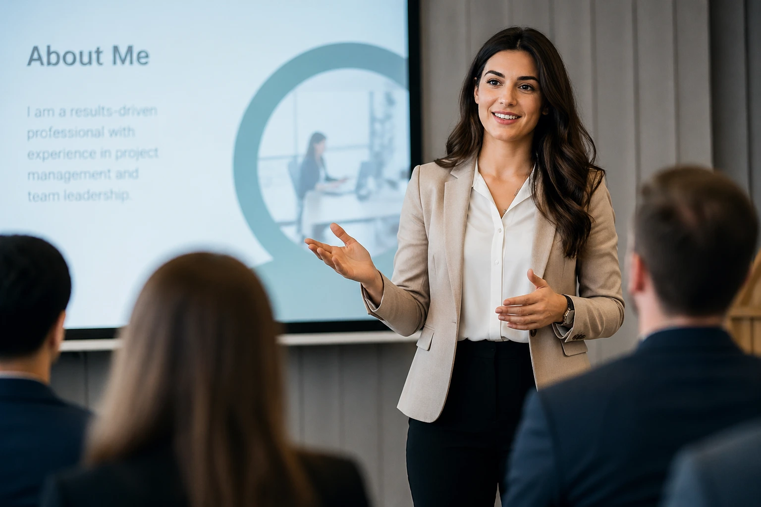 introduce yourself confidently
