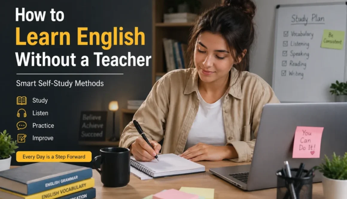 learn English without a teacher
