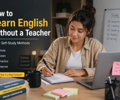 learn English without a teacher