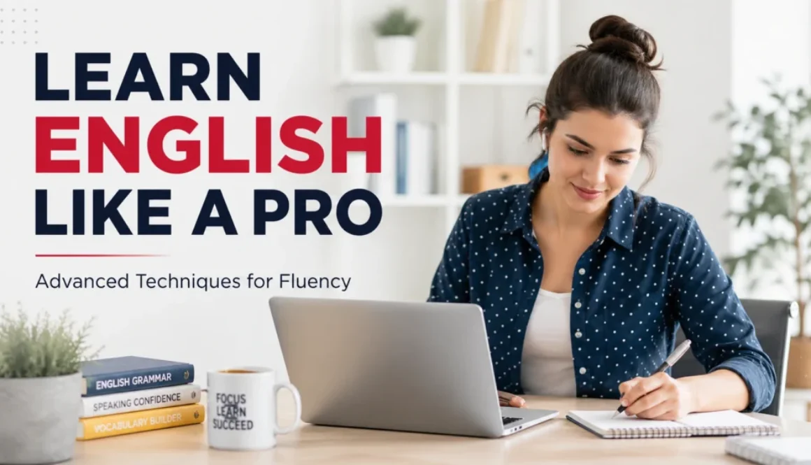 learn English like a pro, advanced English learning techniques,
