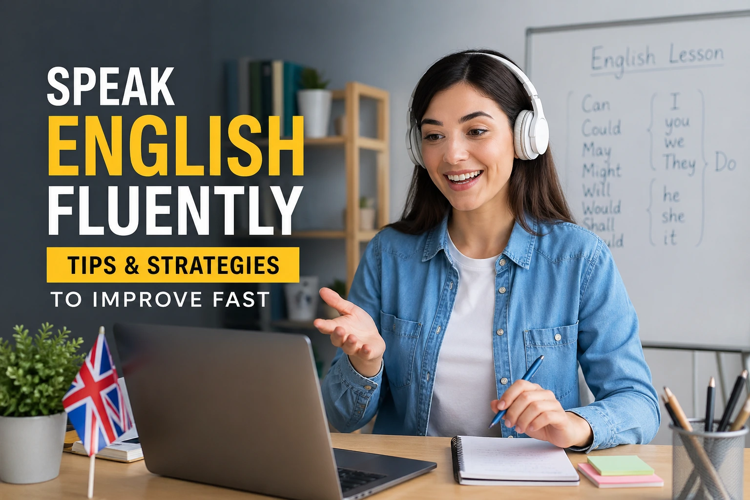 learn English fast, improve English fluency