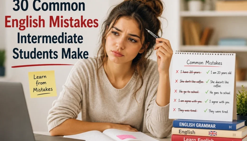 english mistakes . how to avoid mistakes in english