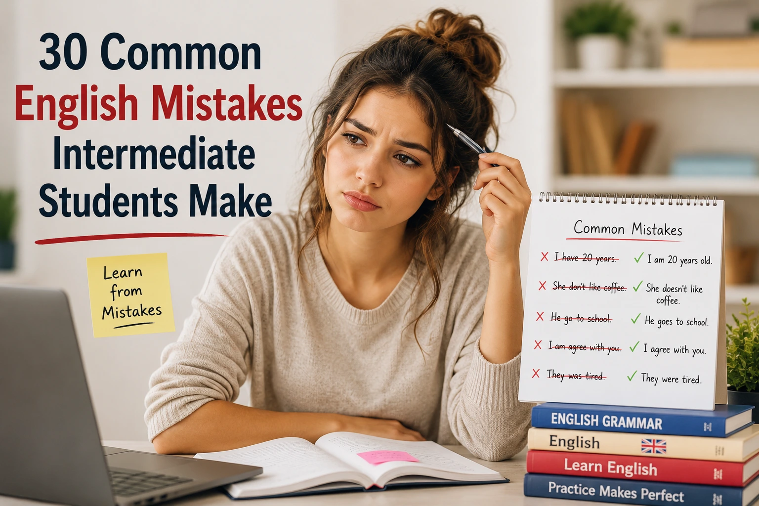 english mistakes . how to avoid mistakes in english