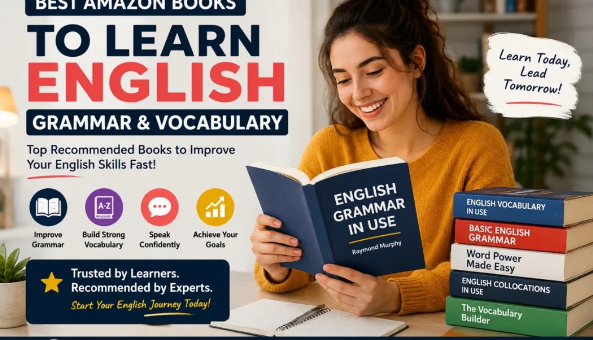 best books to learn english, best english grammar books,