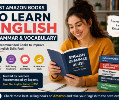 best books to learn english, best english grammar books,