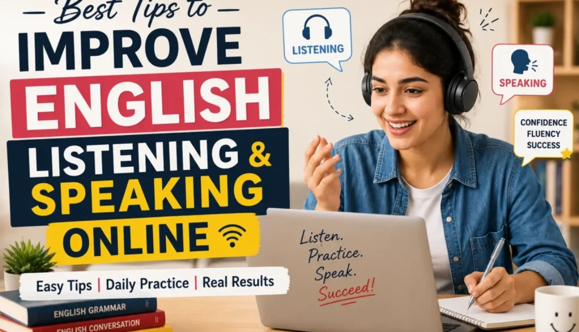 best tips to improve english listening and speaking online, improve english speaking skills,