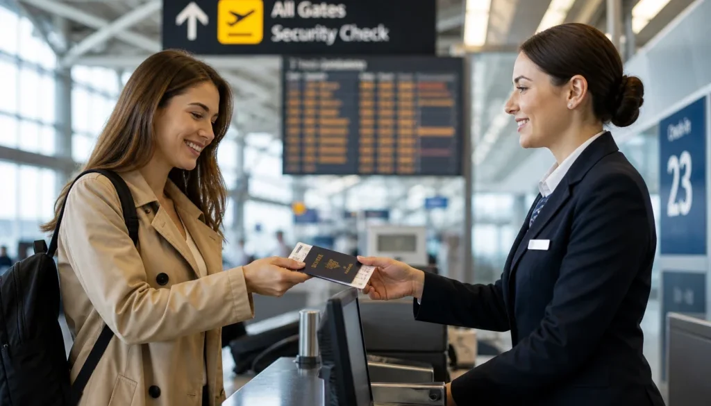 airport vocabulary in english, english for travel,
