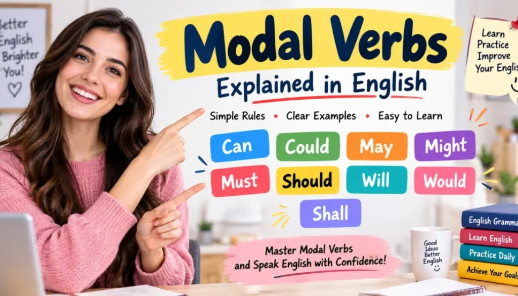 modal verbs, modal verbs in English