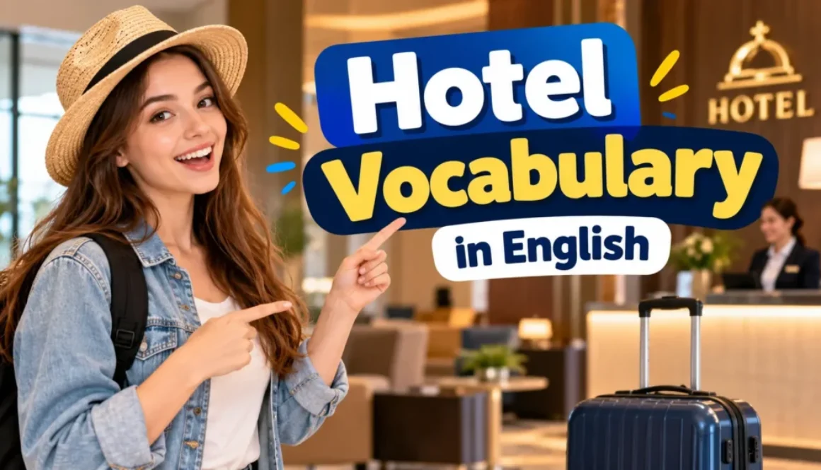 hotel vocabulary in English, hotel vocabulary