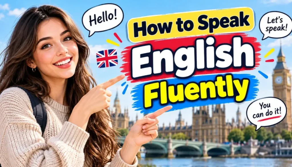 how to speak English fluently, how to speak English fluently