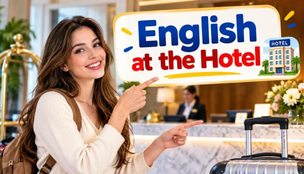 English at the hotel, English for hotels,