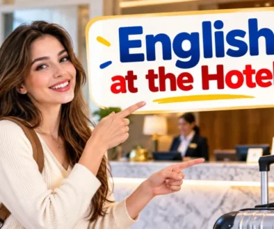 English at the hotel, English for hotels,