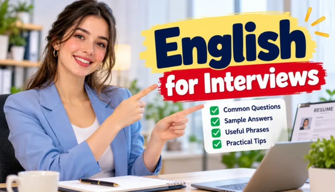 English for interviews, English job interview, jo