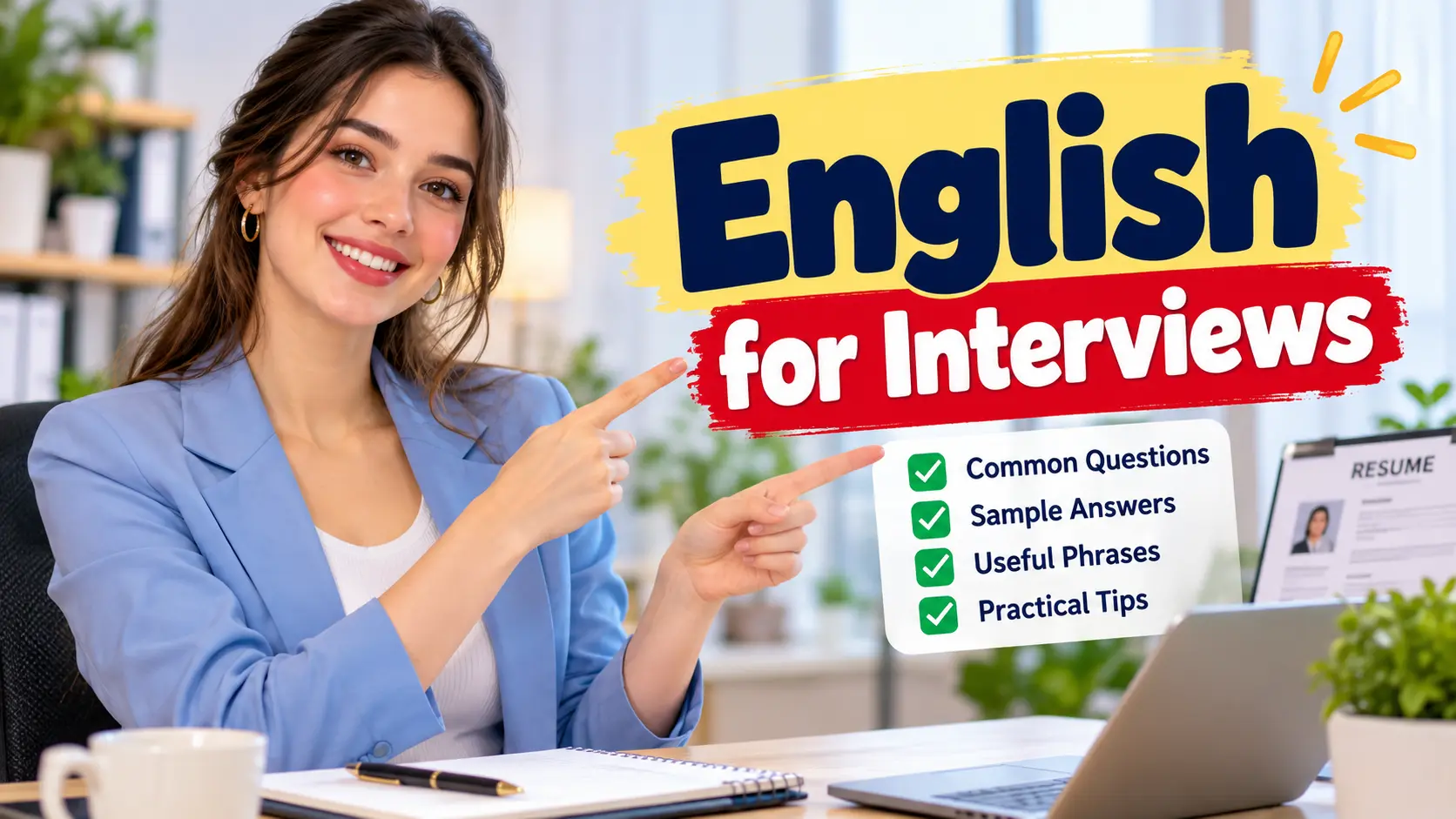English for interviews, English job interview, jo