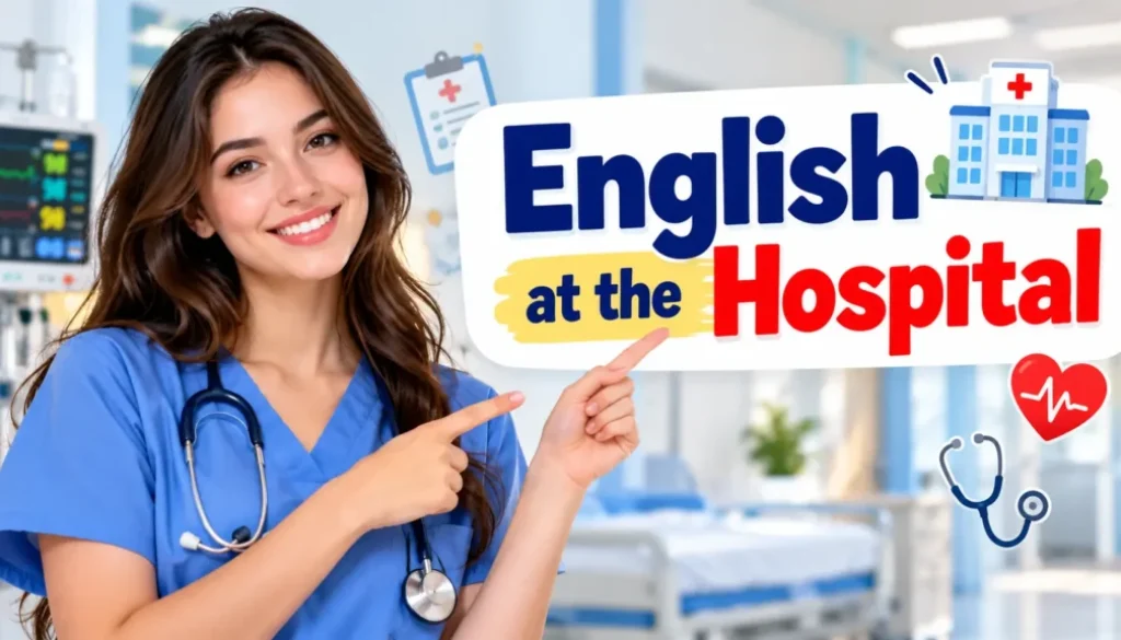 English at the hospital, English hospital vocabulary