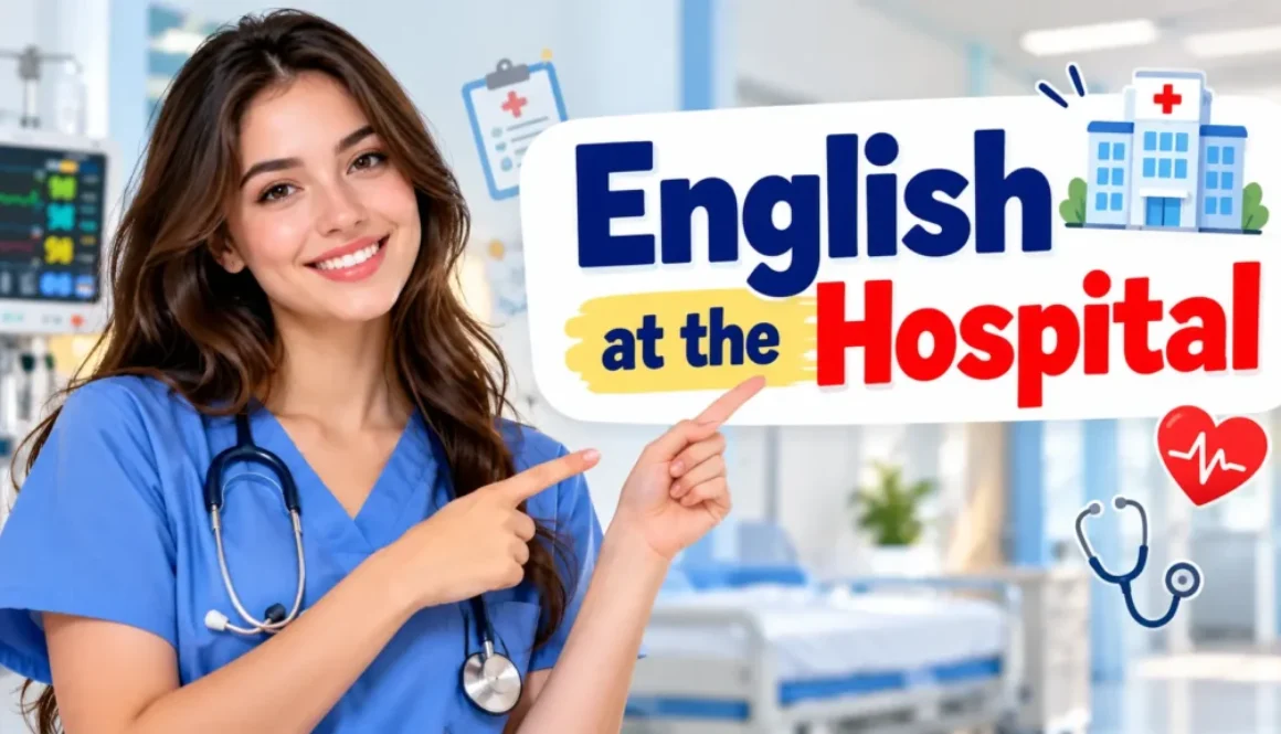 English at the hospital, English hospital vocabulary