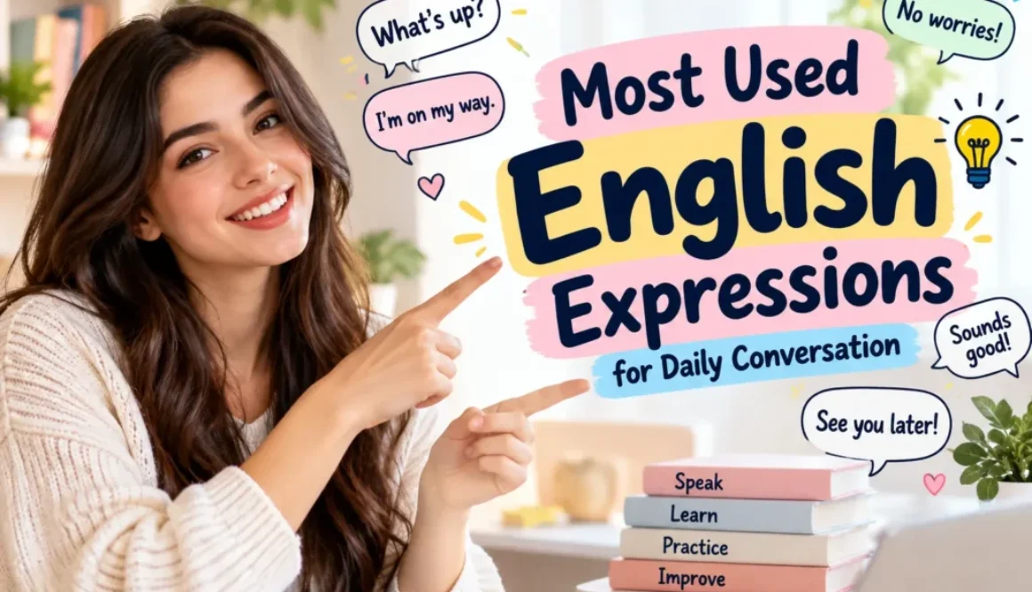 most used English expressions, common English expressions,